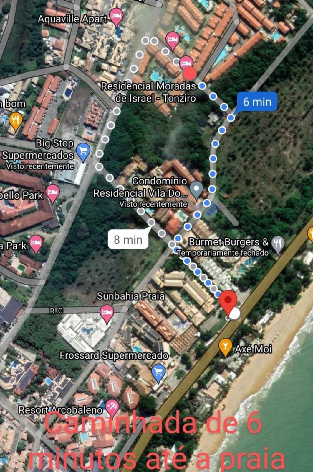 Casa Praia De Taperapuan Em Porto 포르투세구로 외부 사진